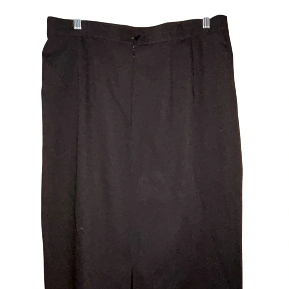 Basler Horst Basler Black Wool Blend‎ Pencil Skirt Womens EU 42 UK 16 Career